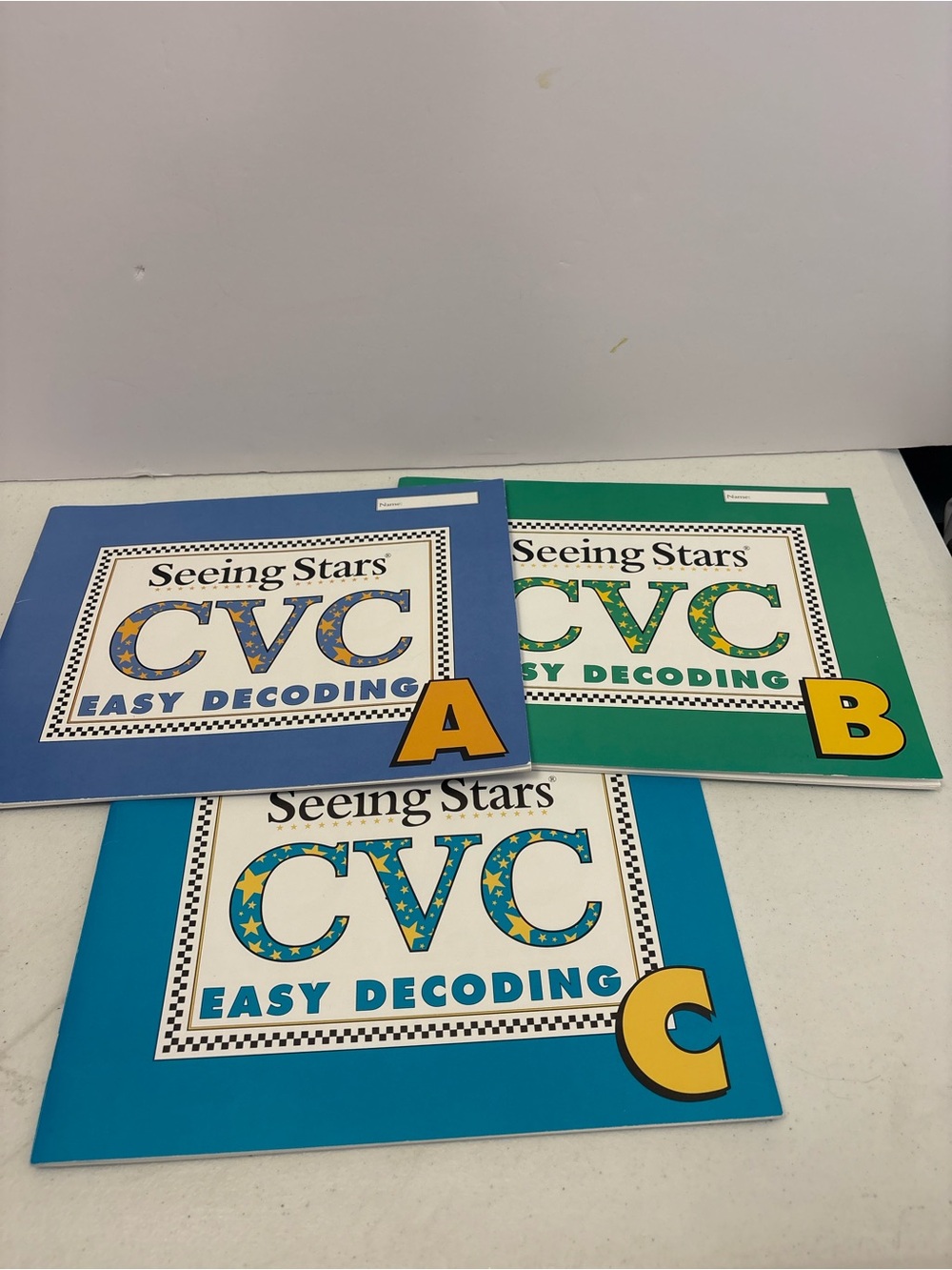 SEEING STARS CVC Easy Reading A B And C Nanci Bell